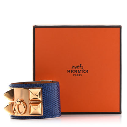 Hermes Lizard Collier De Chien CDC Bracelet T2 Mykonos 7 of 7
