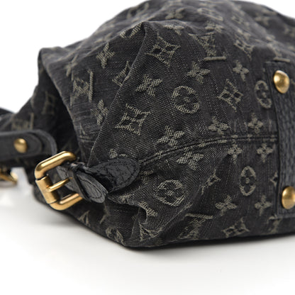 Louis Vuitton Denim Neo Cabby MM Black 9 of 10