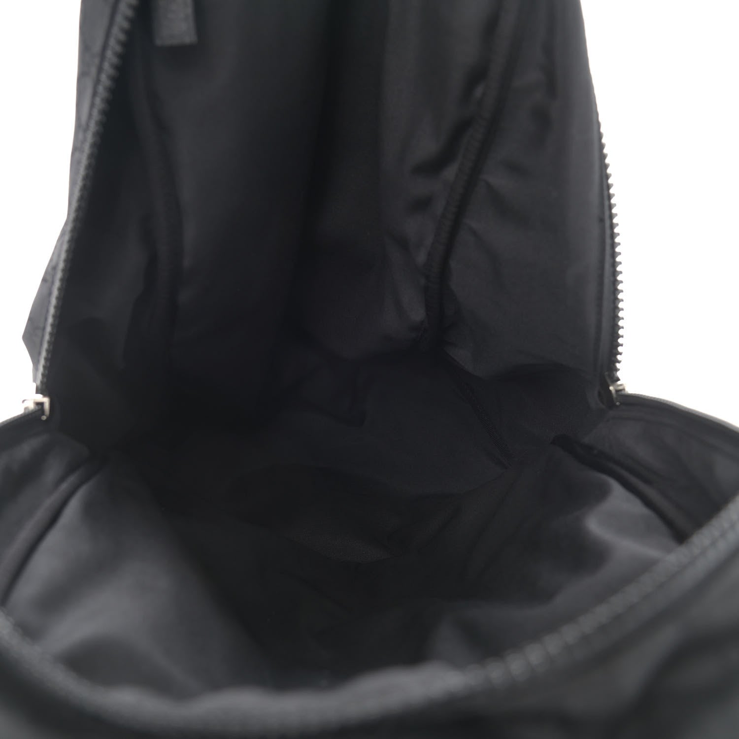 Gucci Nylon Monogram Slim Backpack Black 5 of 9
