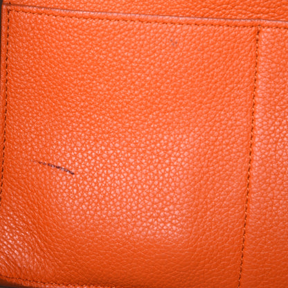 Celine Soft Grained Calfskin Small Belt Cabas Phantom Brick 9 of 14