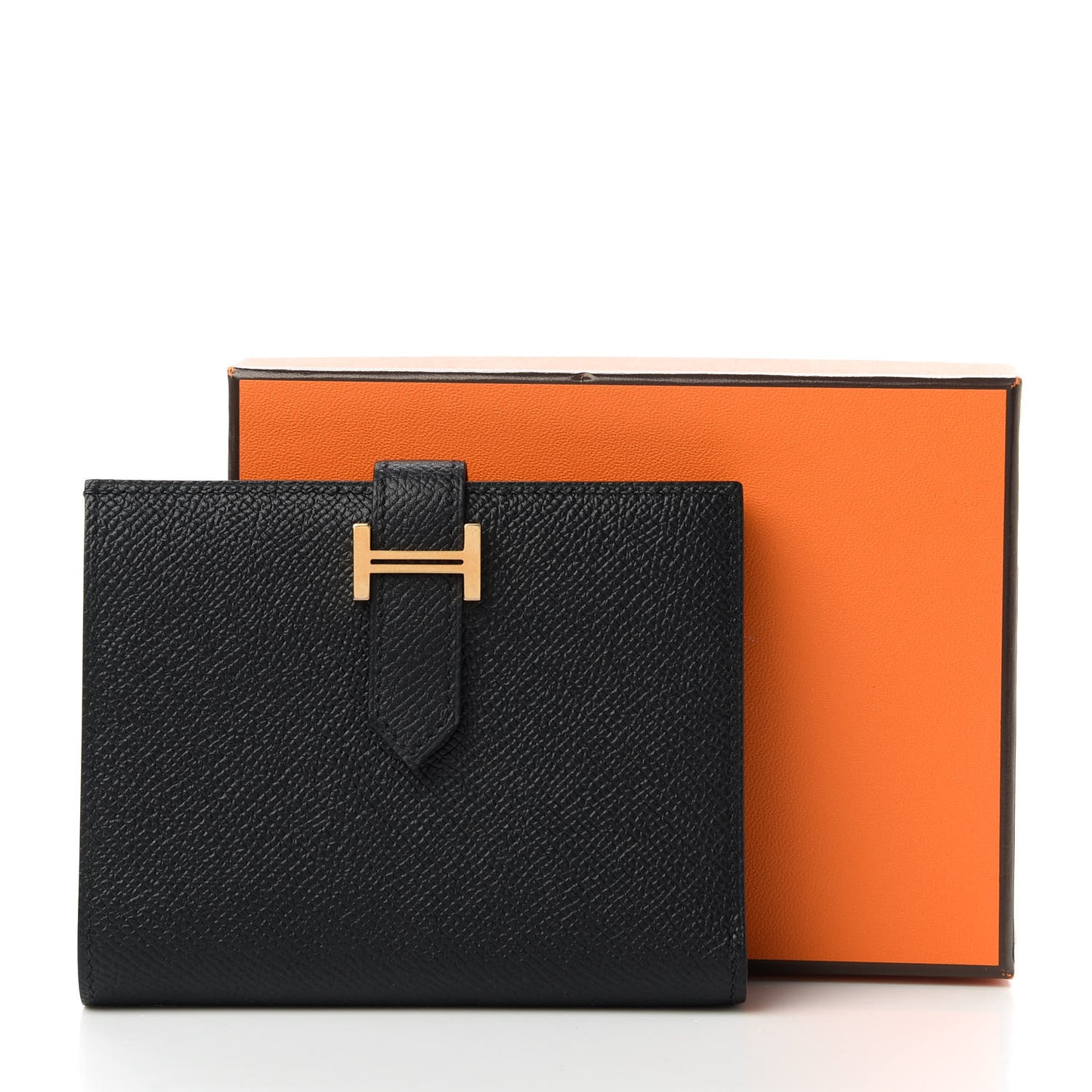 Epsom Bearn Compact Wallet Black