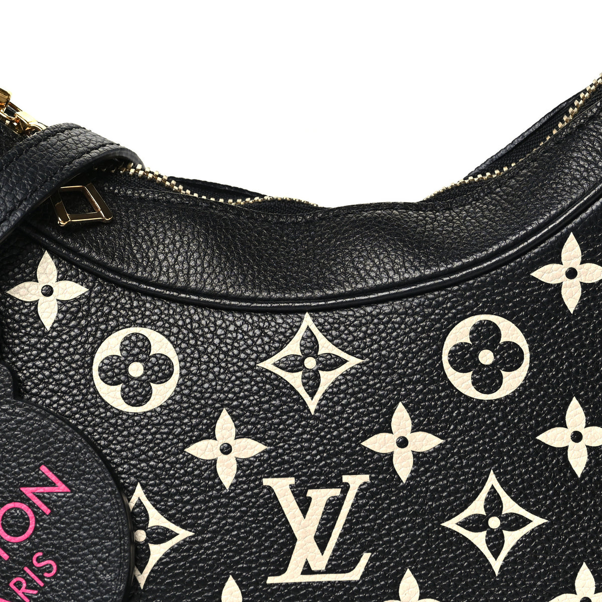 Louis Vuitton Empreinte Monogram Spring in the City Bagatelle NM Black White Pink 7 of 9