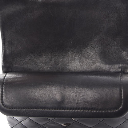 Chanel Patent Quilted Reissue Flap Clutch Bag Black 9 of 12