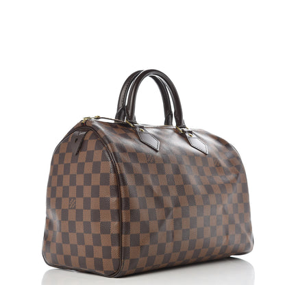 Louis Vuitton Damier Ebene Speedy 30 3 of 8