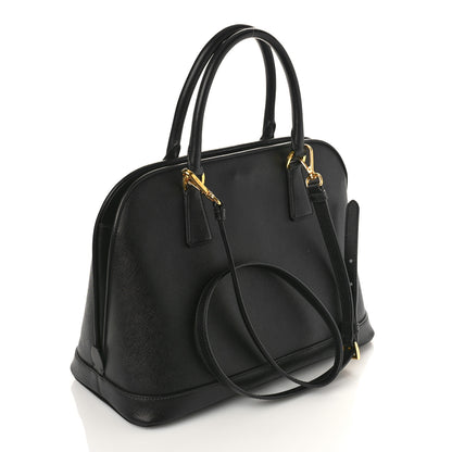 Prada Saffiano Lux Medium Promenade Tote Black 3 of 9