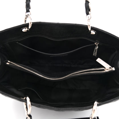 Chanel Caviar Quilted Grand Shopping Tote GST Black 5 of 13