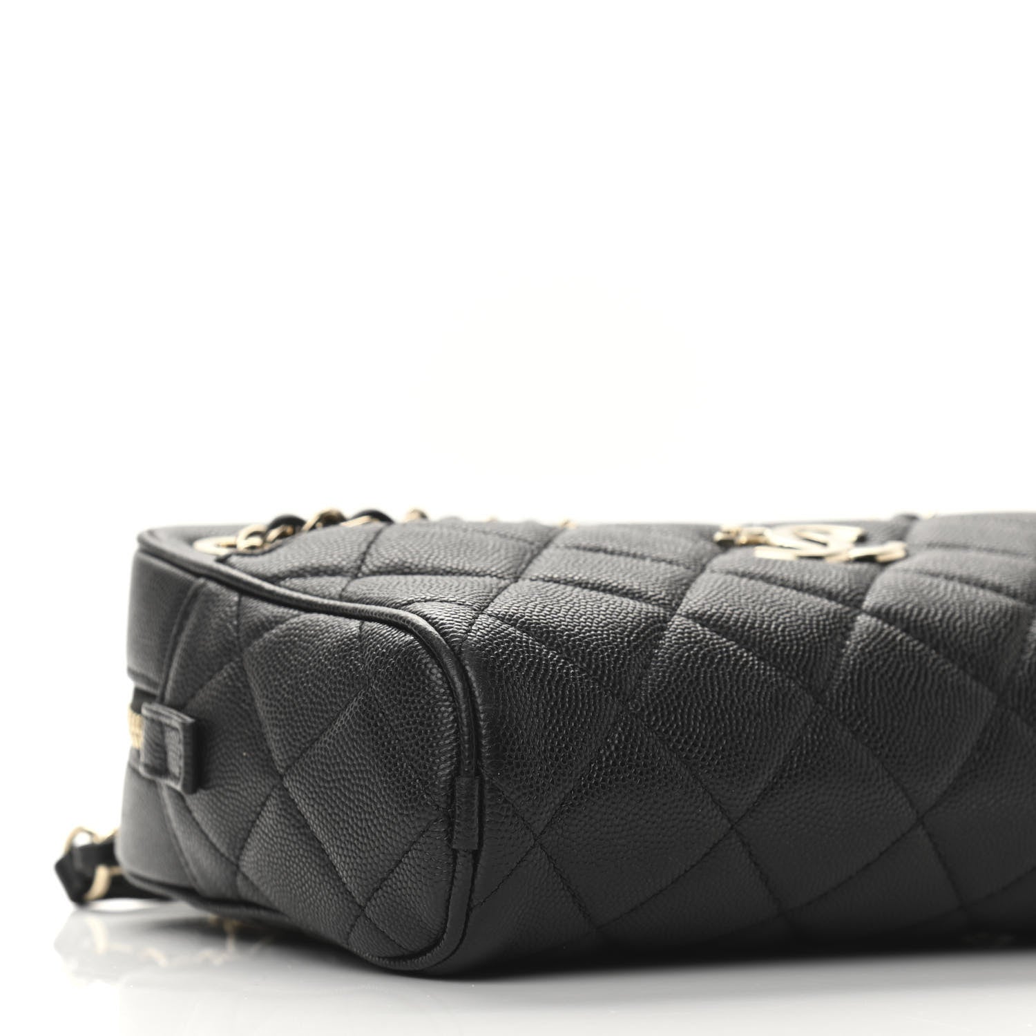 Chanel Caviar Quilted Small In & Out Camera Case Black 9 of 11
