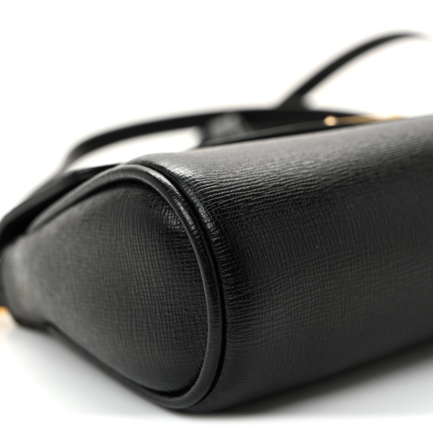 Fendi Vitello Elite Flap Crossbody Bag Black 16 of 19