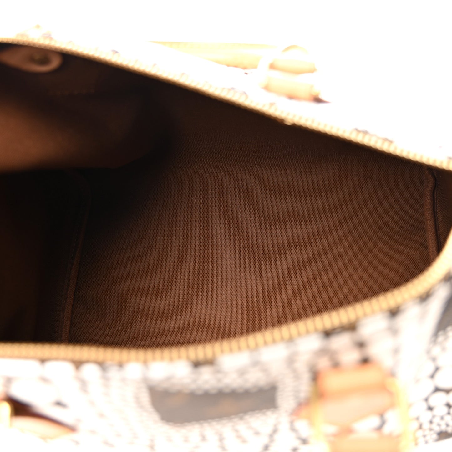 Monogram Kusama Town Speedy 30 White