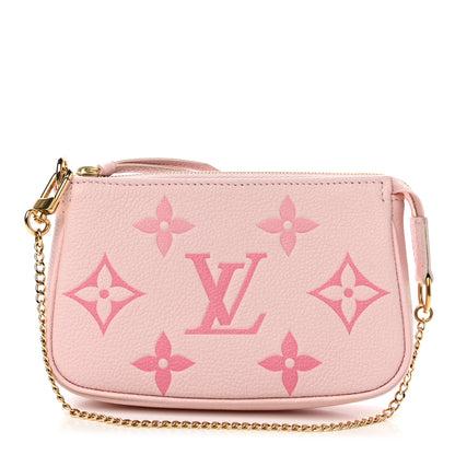 Louis Vuitton Empreinte Monogram Giant By The Pool Mini Pochette Accessories Bouton De Rose 1 of 10