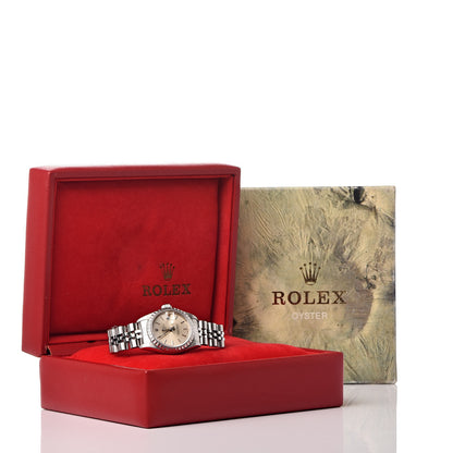 Rolex Stainless Steel 26mm Oyster Perpetual Date Watch Silver 69240 7 of 7