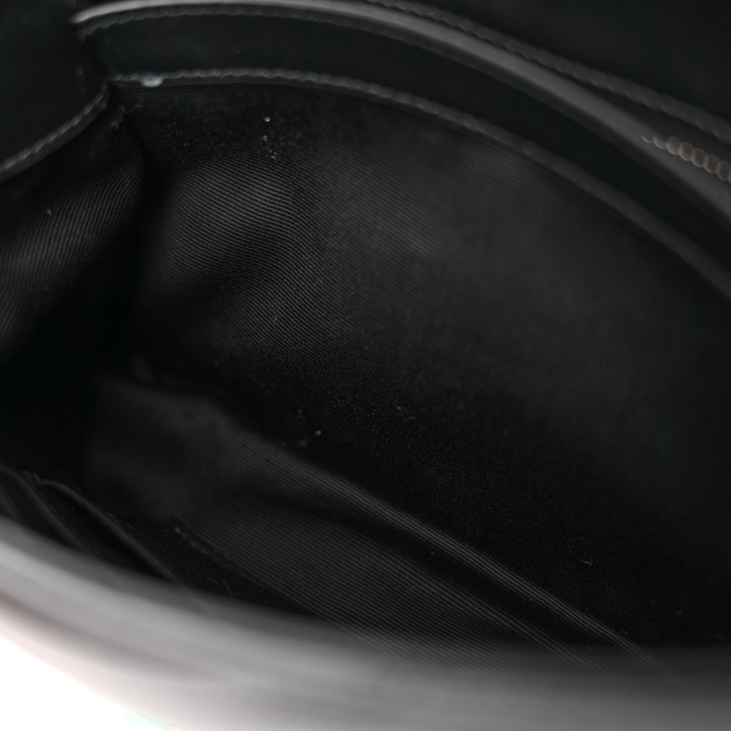 Calfskin Y Quilted Monogram Toy Loulou Crossbody Bag Black