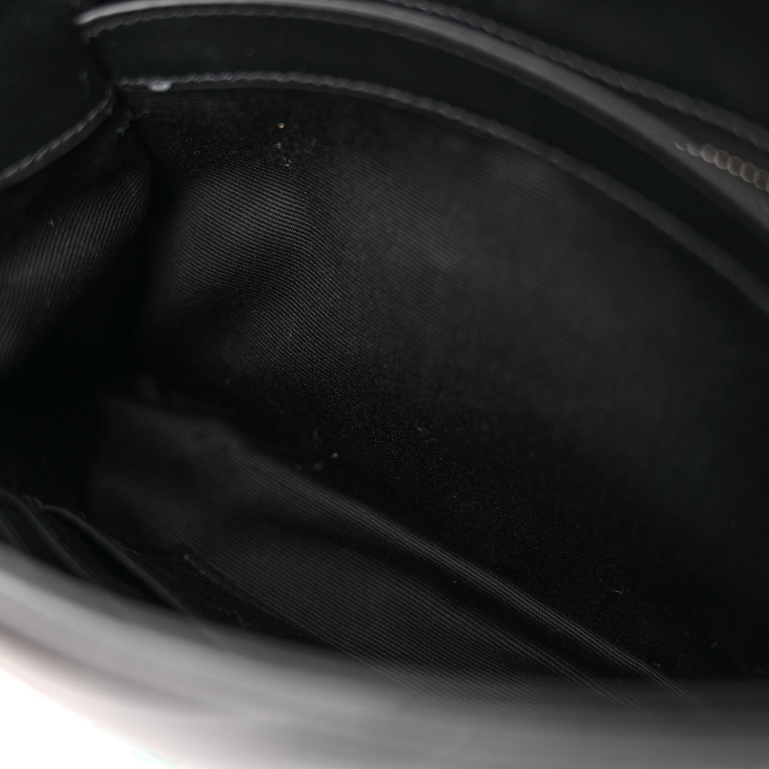 Saint Laurent Calfskin Y Quilted Monogram Toy Loulou Crossbody Bag Black 12 of 13
