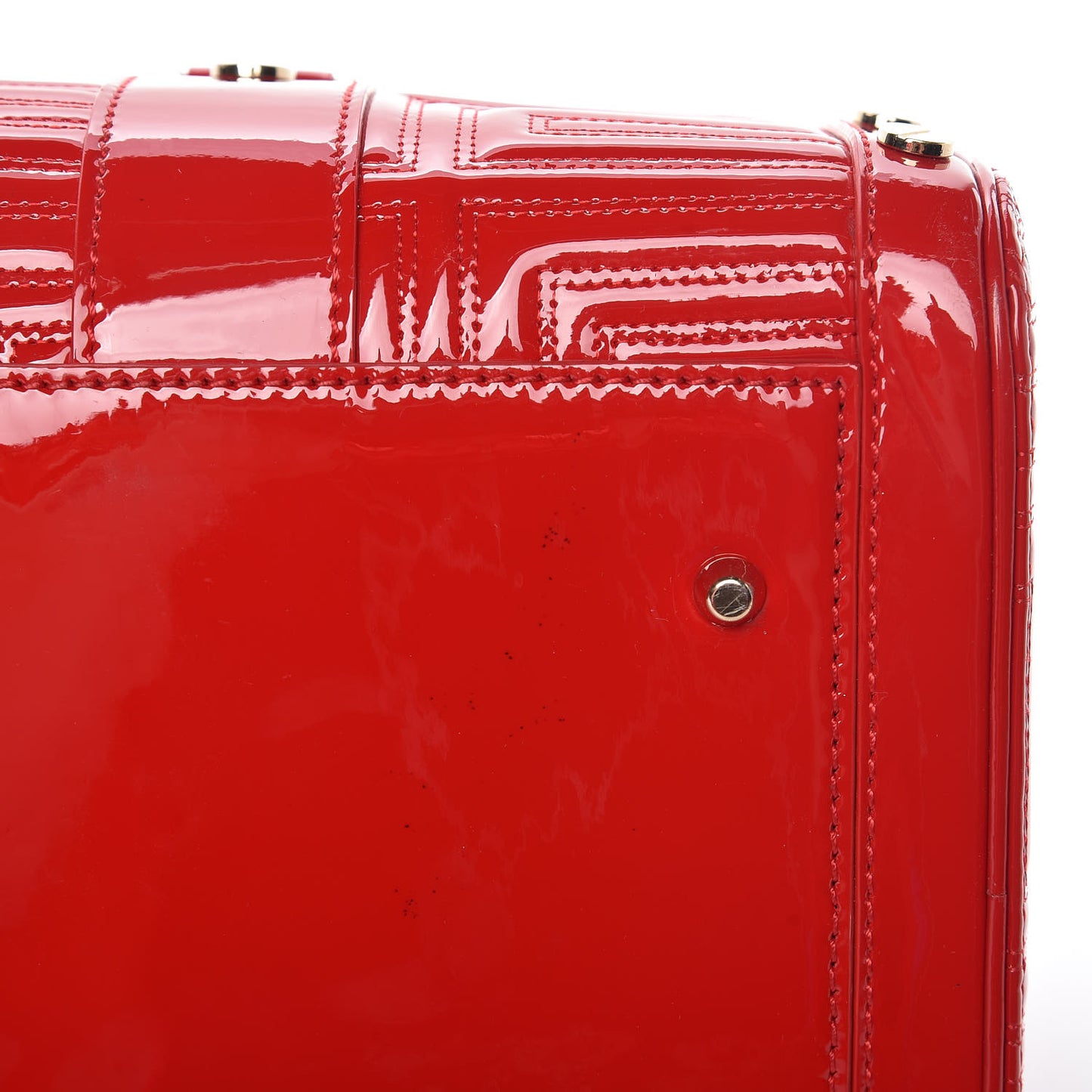 Patent Couture Snap Out Of It Bag Red