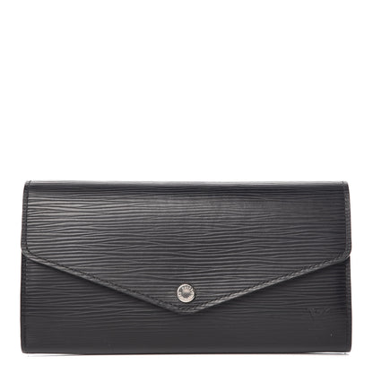 Louis Vuitton Epi Sarah Wallet NM Black 1 of 13