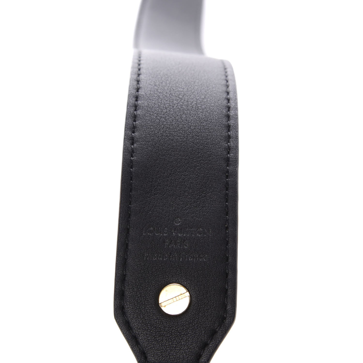 Louis Vuitton Reverse Monogram Bandouliere Shoulder Strap XL Black 4 of 6