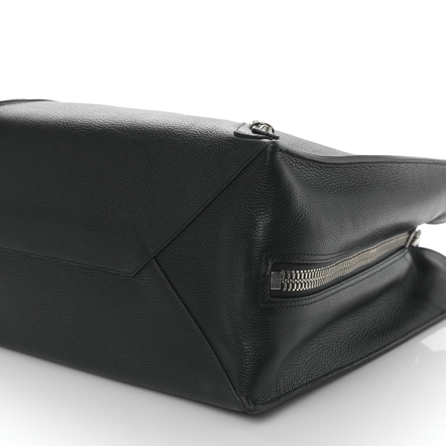 Balenciaga Supple Calfskin Papier A4 Zip Around Tote Black 9 of 9