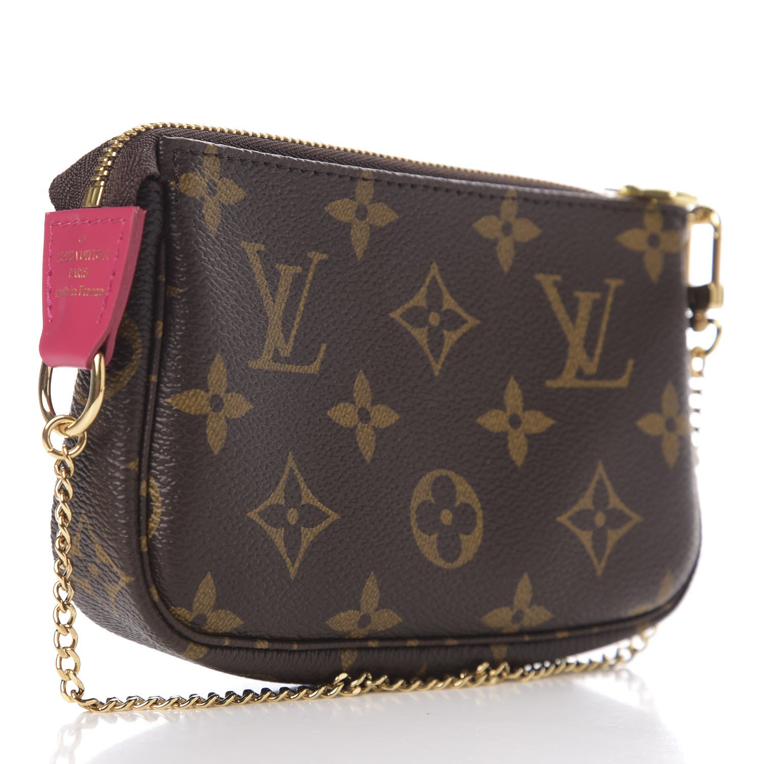 Louis Vuitton Monogram 2020 Christmas Animation Roller Coaster Mini Pochette Accessories Pivoine 2 of 7