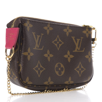 Louis Vuitton Monogram 2020 Christmas Animation Roller Coaster Mini Pochette Accessories Pivoine 2 of 7