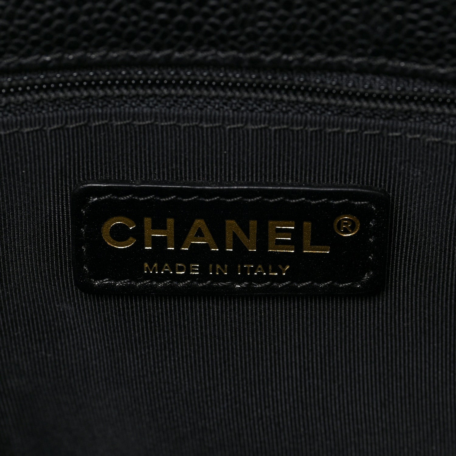 Chanel Caviar Quilted Grand Shopping Tote GST Black 6 of 7