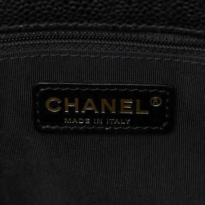 Chanel Caviar Quilted Grand Shopping Tote GST Black 6 of 7