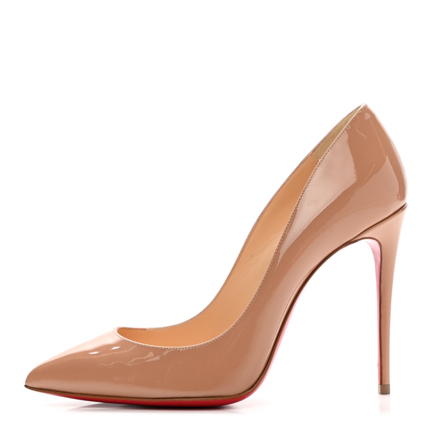 Patent Kate 100 Pumps 36 Nude