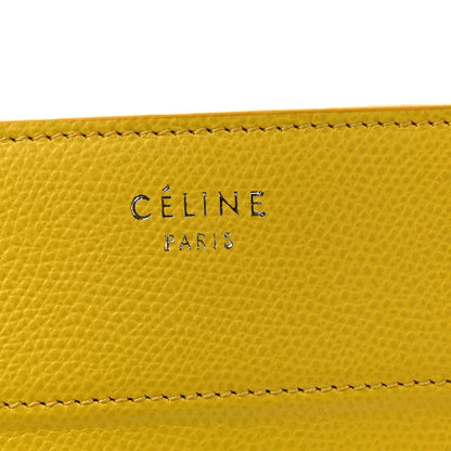 Celine Baby Grained Calfskin Medium Phantom Luggage Yellow 6 of 14