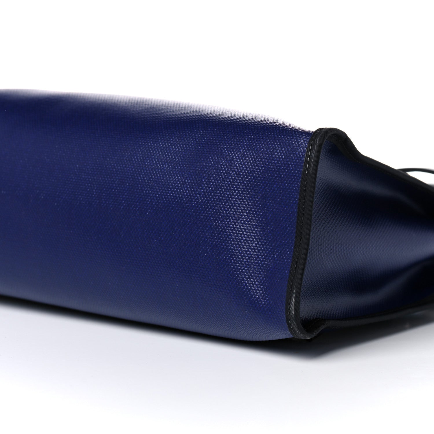 Hermes Toile H Berline Vache Hunter Herbag Zip PM 31 Bleu Encre Black 9 of 11