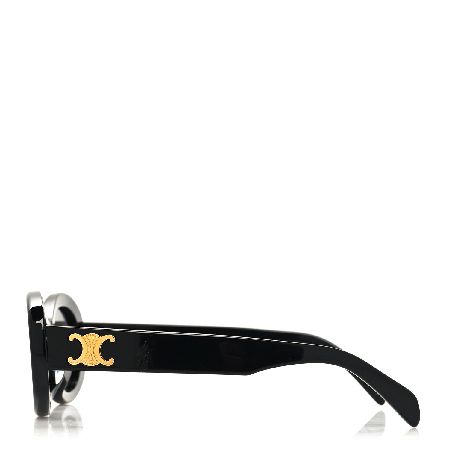 Celine Acetate Triomphe 01 Sunglasses CL 40194U Black 3 of 7