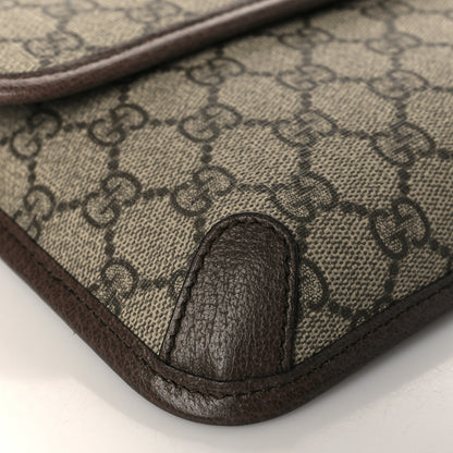 Gucci GG Supreme Monogram Neo Vintage Web Belt Bag Brown 8 of 10