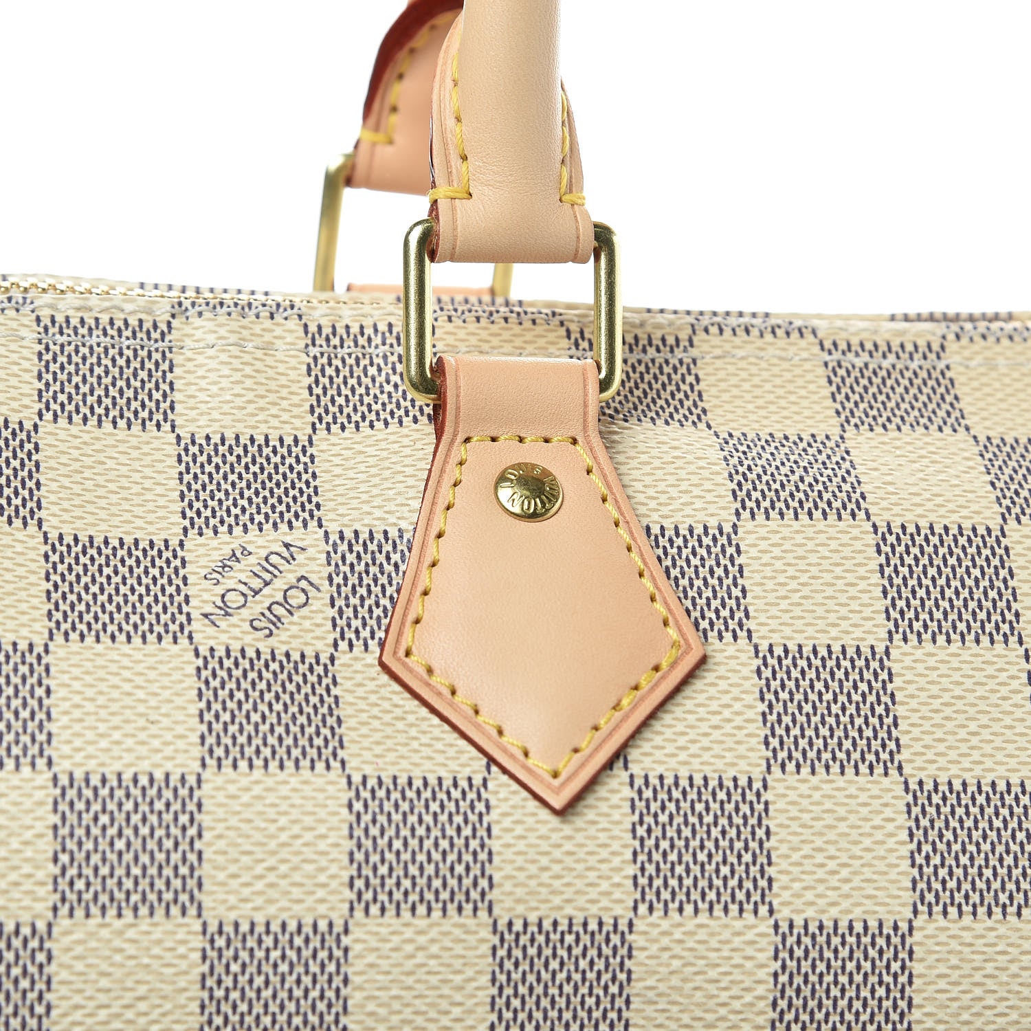 Louis Vuitton Damier Azur Speedy Bandouliere 25 10 of 10