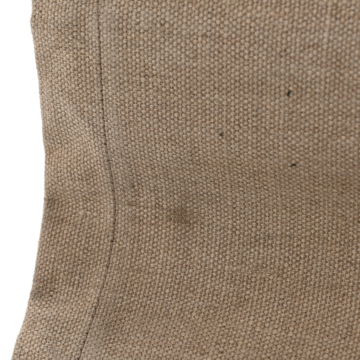 Linen Calfskin Small Rive Gauche Tote Beige Sea Salt