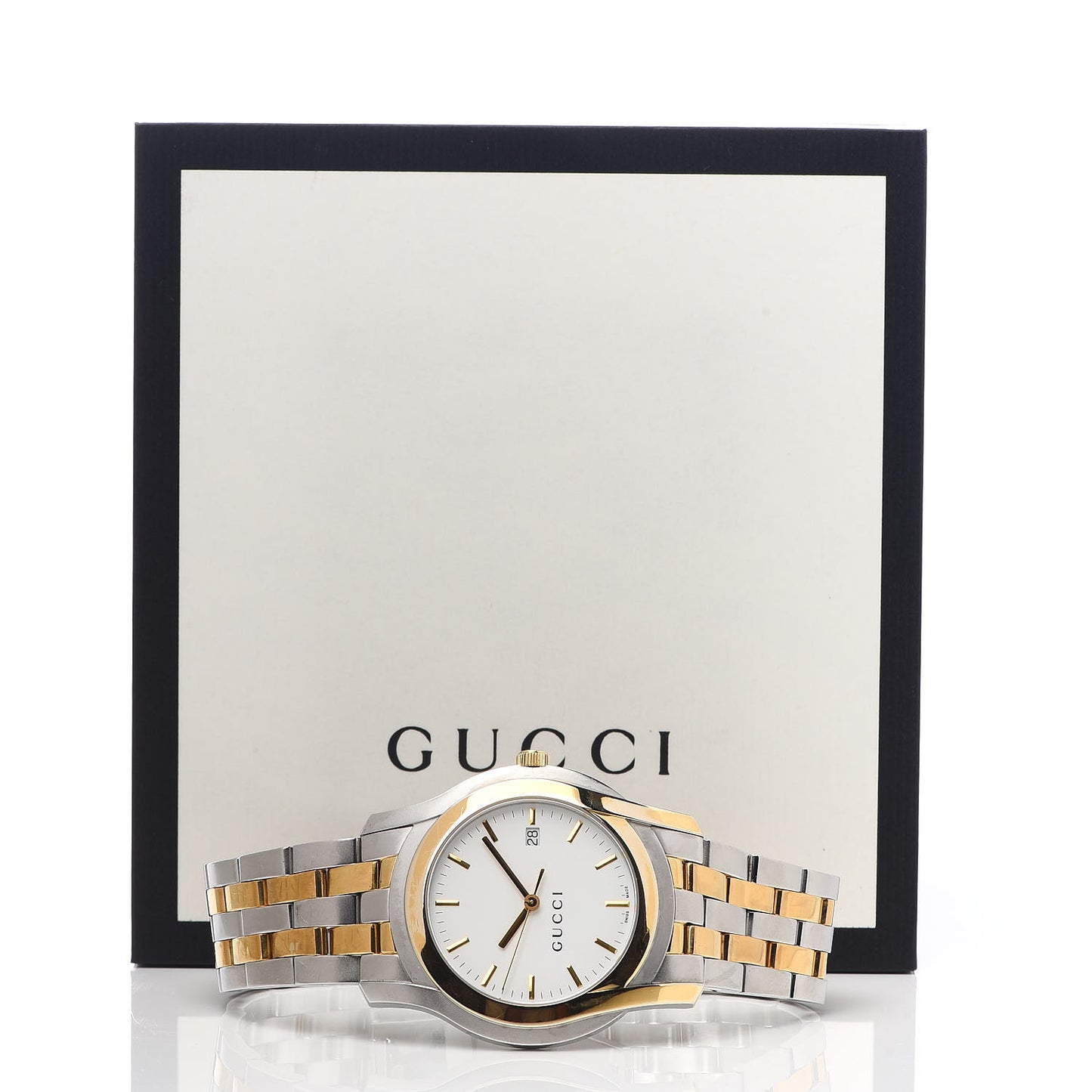 Stainless Steel 38mm 5500XL Two Tone Quartz Watch