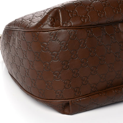 Gucci Guccissima Medium Emily Hobo Brown 9 of 12