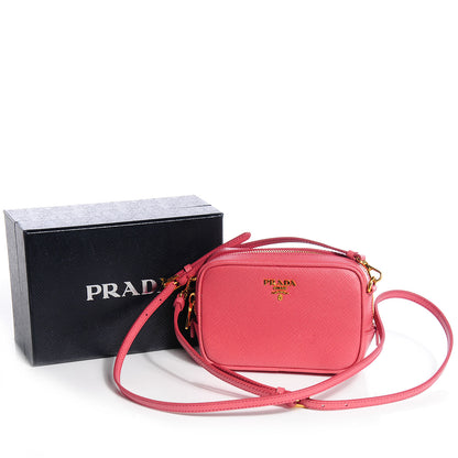 Prada Saffiano Mini Zip Crossbody Bag Tamaris 5 of 10