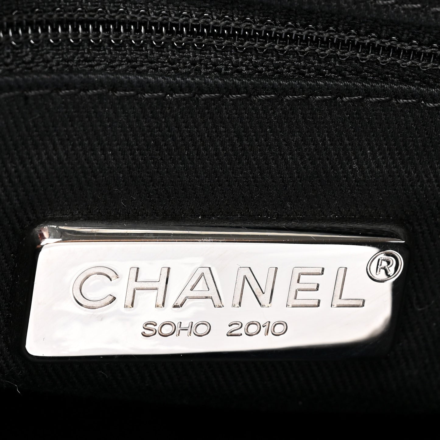 Glazed Calfskin Quilted Tweed Portobello Tote Black Multicolor