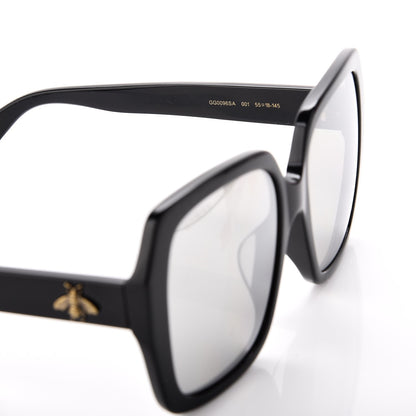 Gucci Acetate Square Frame GG 0096/A Sunglasses Black 5 of 6