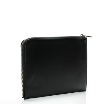Louis Vuitton Calfskin Souple Pochette Jour PM Black 3 of 6