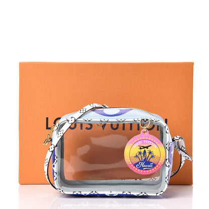 Louis Vuitton Monogram Giant Hawaii Beach Pouch Blue 9 of 9