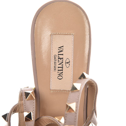 Valentino Garavani Nappa Rockstud Ankle Strap Pumps 39 Yellow Poudre 9 of 10