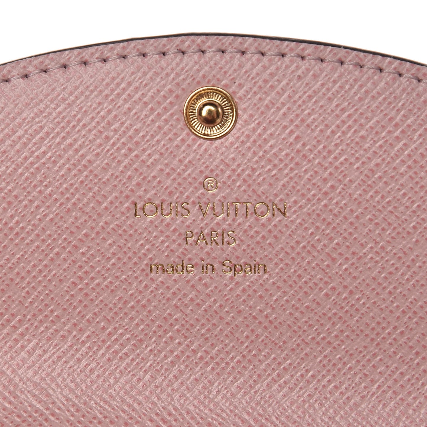 Monogram Rosalie Coin Purse Rose Ballerine