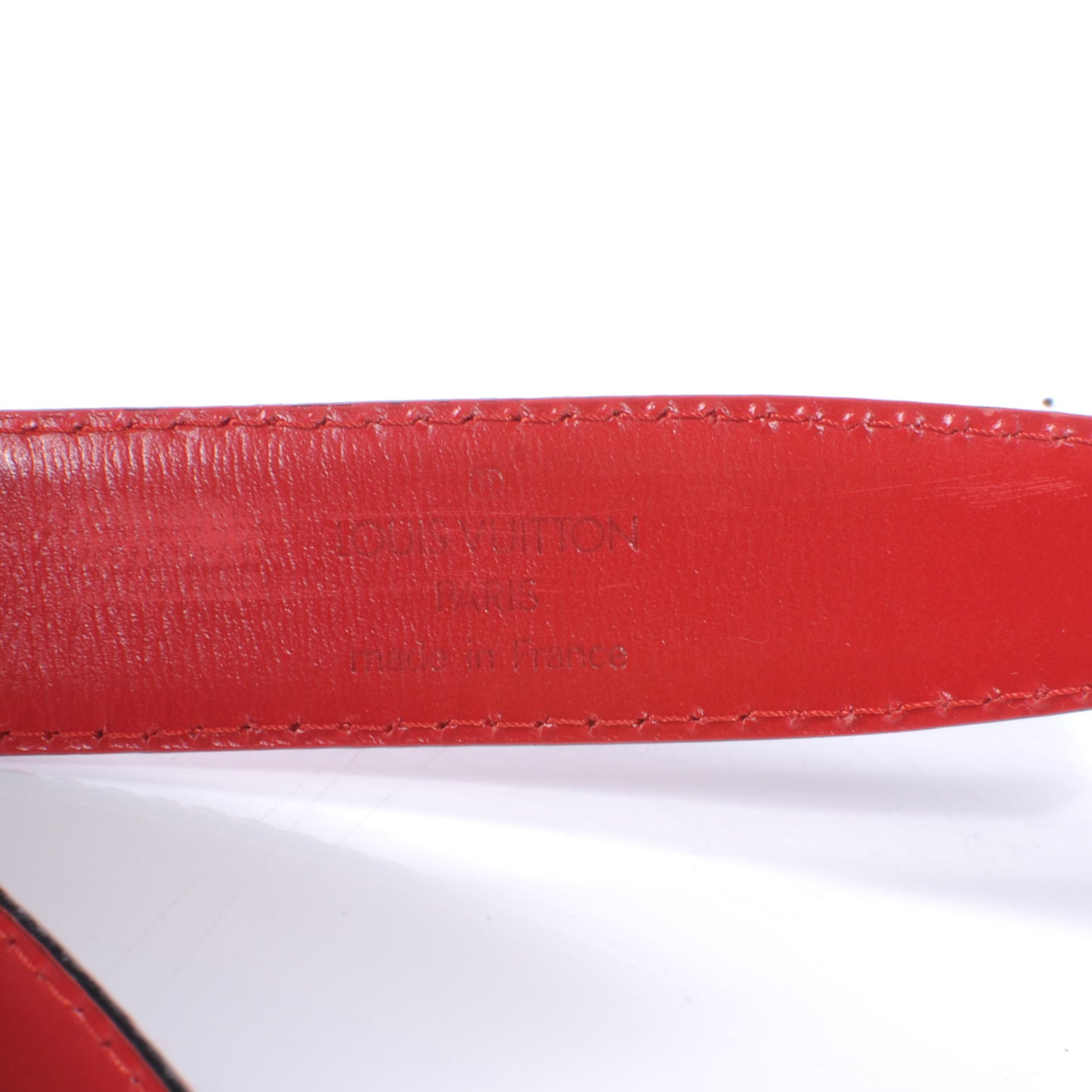 Epi Classique Belt Red 85 34