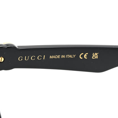 Gucci Acetate Rectangle Frame Sunglasses GG1534S Black 6 of 8