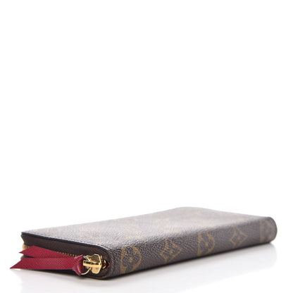 Louis Vuitton Monogram Clemence Wallet Fuchsia 4 of 7