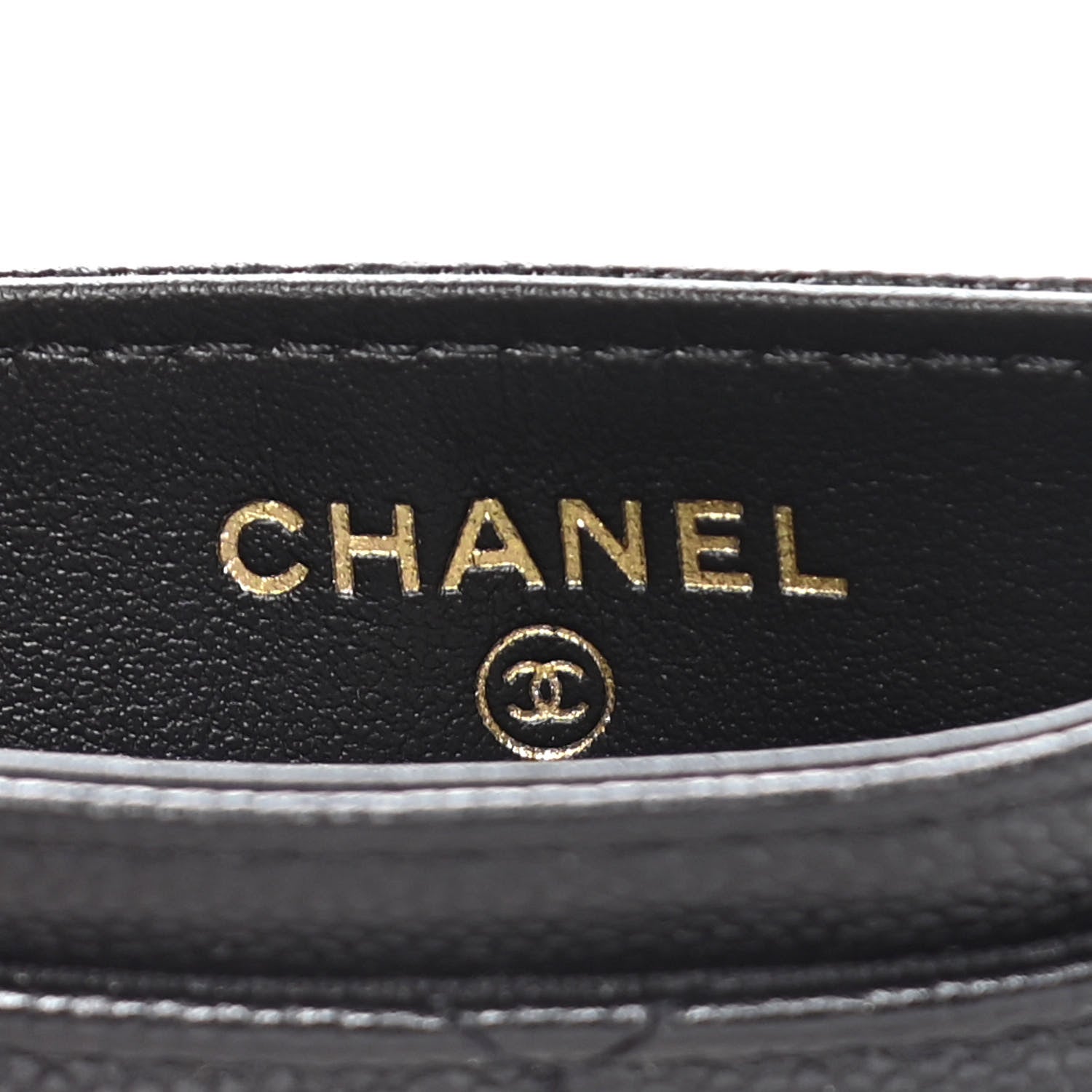 Chanel Caviar Quilted French New Wave Card Holder Black 6 of 14