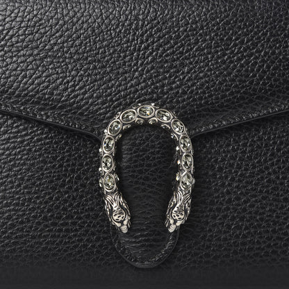 Gucci Calfskin Mini Dionysus Chain Wallet Black 9 of 10