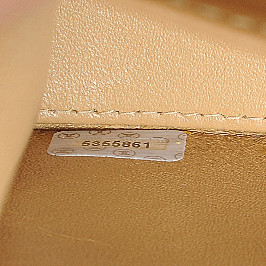 Lambskin Handbag Beige
