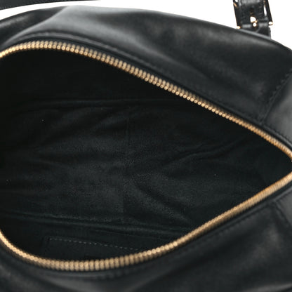 Versace Lambskin Bowling Bag Black 5 of 9