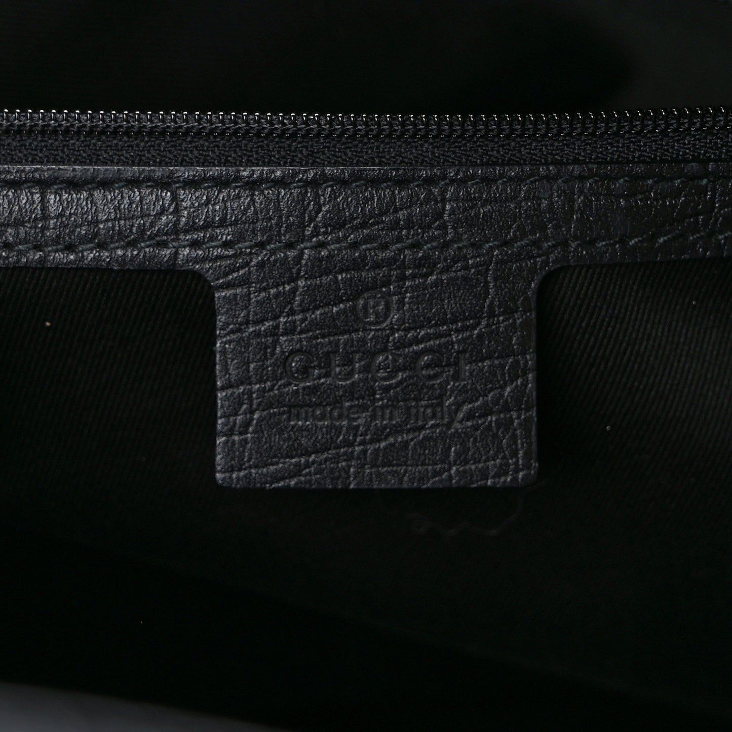 Monogram Large Tote Black