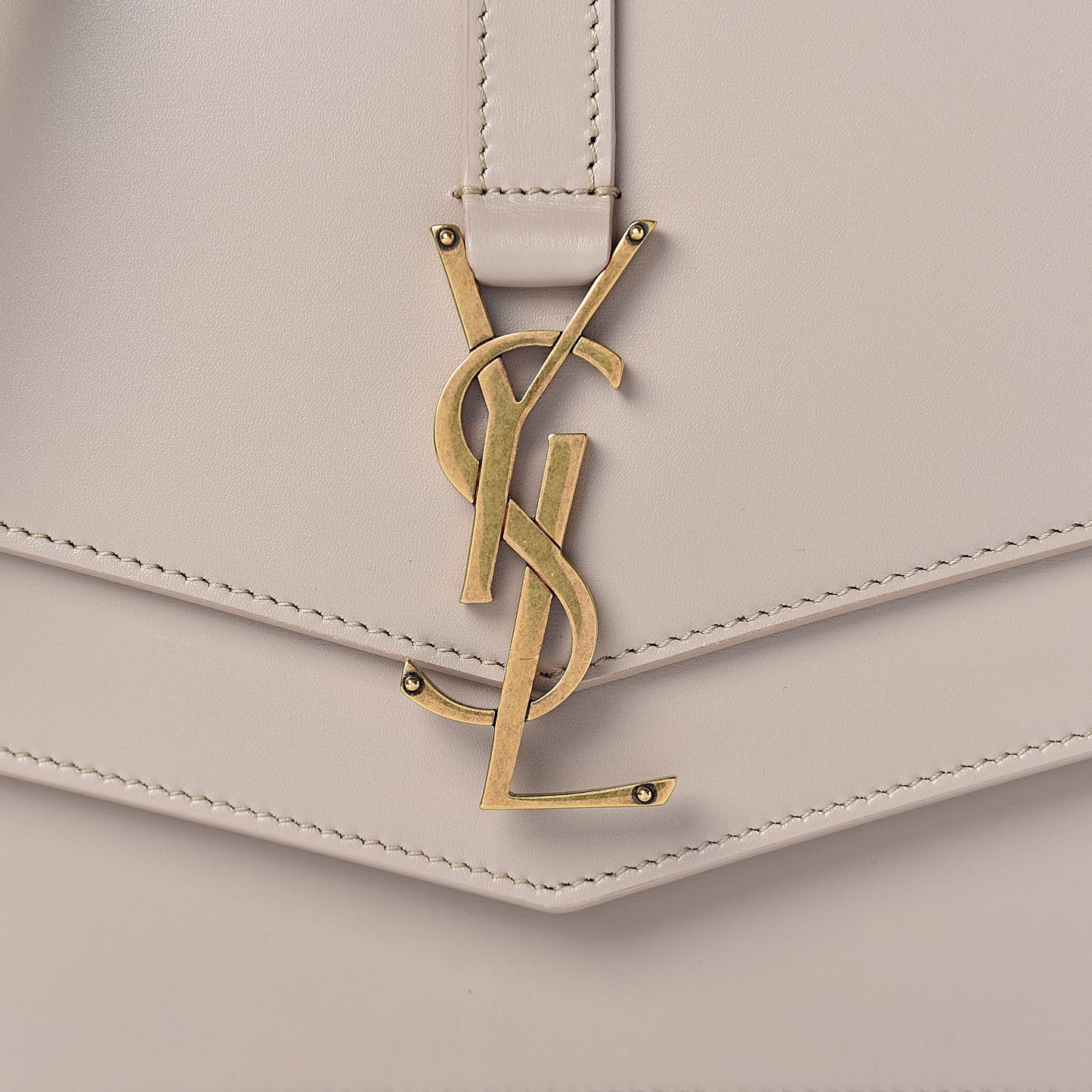 Smooth Calfskin Monogram Medium Sulpice Shoulder Bag Light Natural